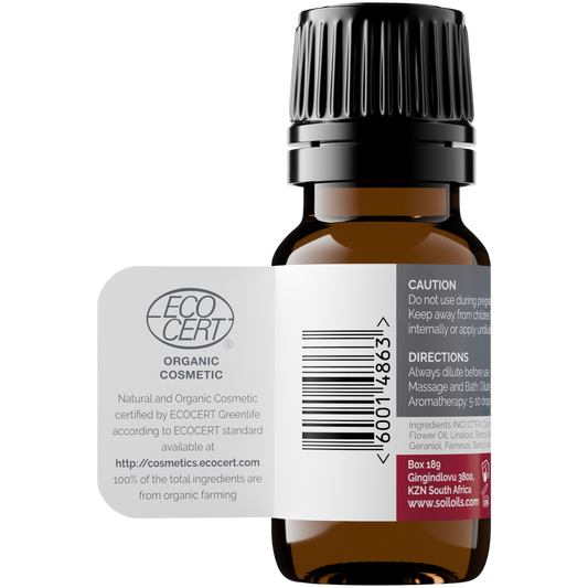 Organic Ylang Ylang Essential Oil (Cananga Odorata) 10ml