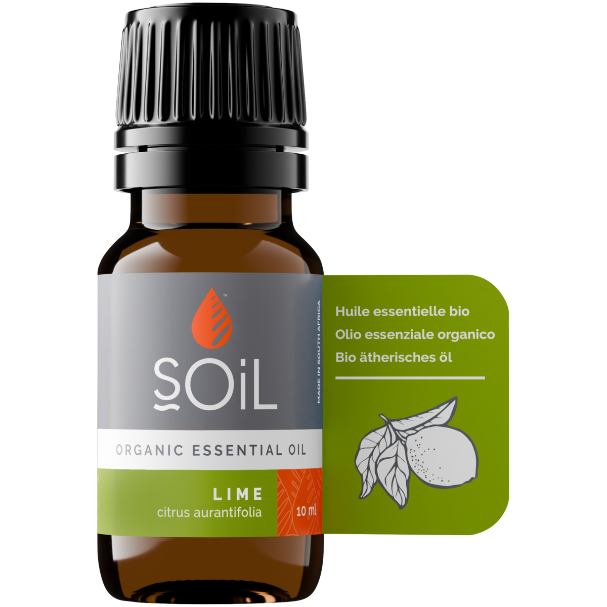 Organic Lime Essential Oil (Citrus Aurantifolia) 20ml
