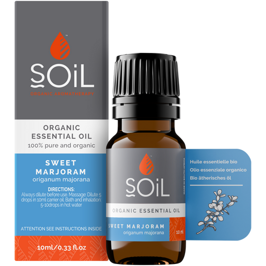 Organic Marjoram Essential Oil (Origanum Marjorana) 10ml
