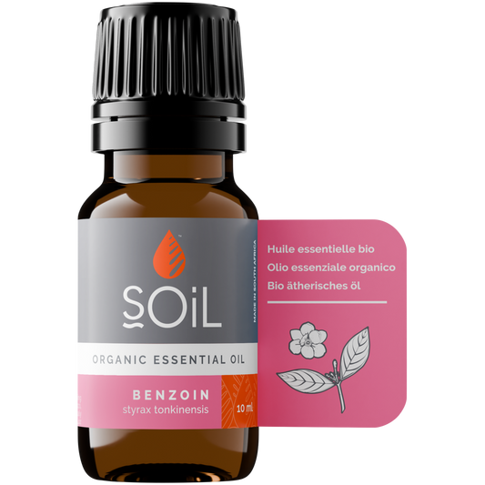 Organic Benzoin Essential Oil (Styrax Tonkinensis Resin and Alcohol) 10ml