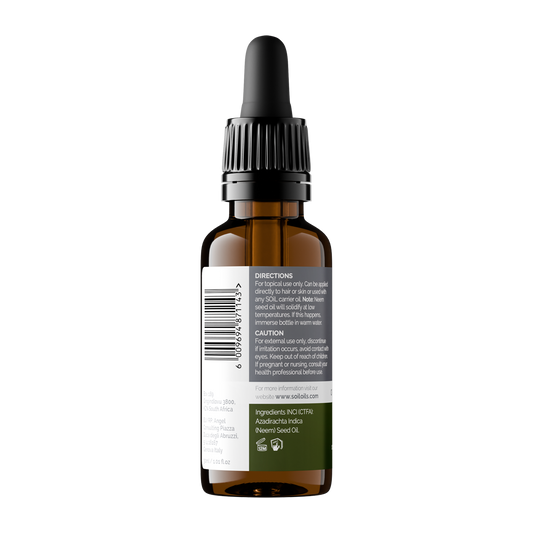 Organic Neem Oil (Azadirachta Indica) 30ml