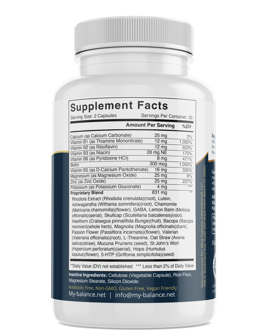 Stress Relief - With Adaptogenic Herbs