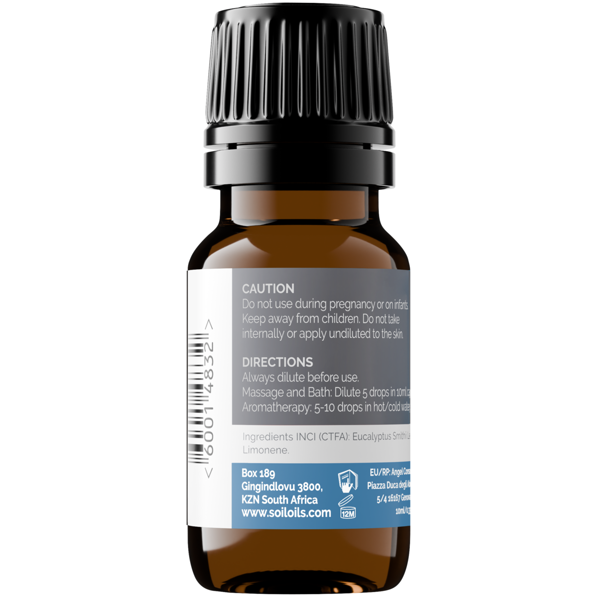 Organic Eucalyptus Essential Oil (Eucalyptus Smithii) 10ml