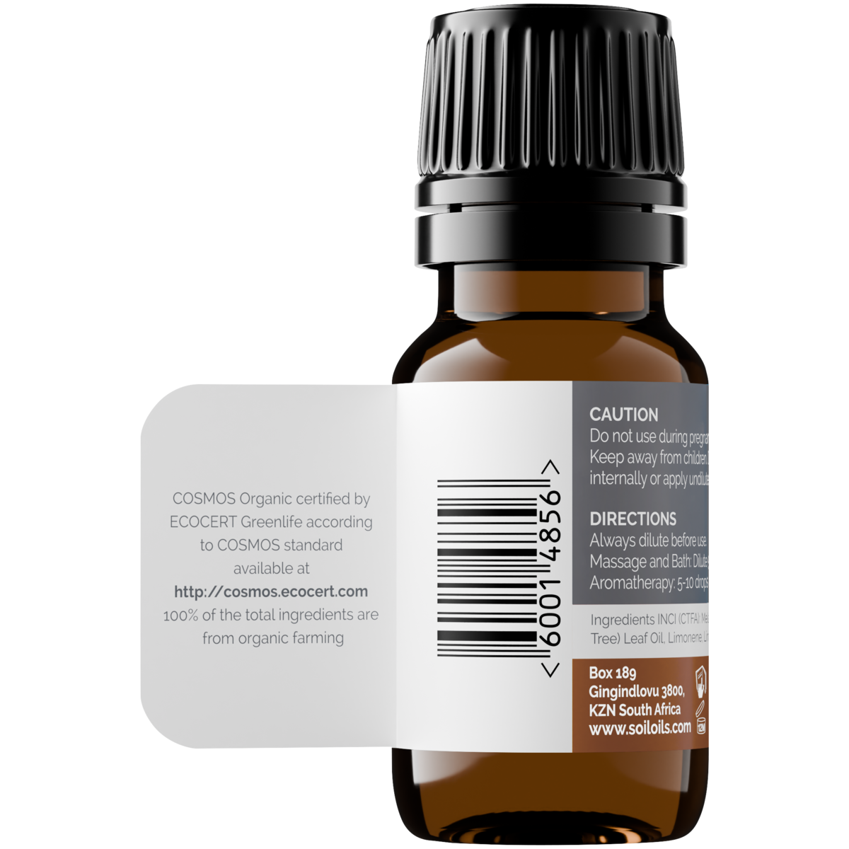 Organic Tea Tree Essential Oil (Melaleuca Alternifolia) 20ml