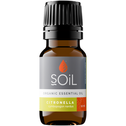 Organic Citronella Essential Oil (Cymbopogon Nardus) 20ml
