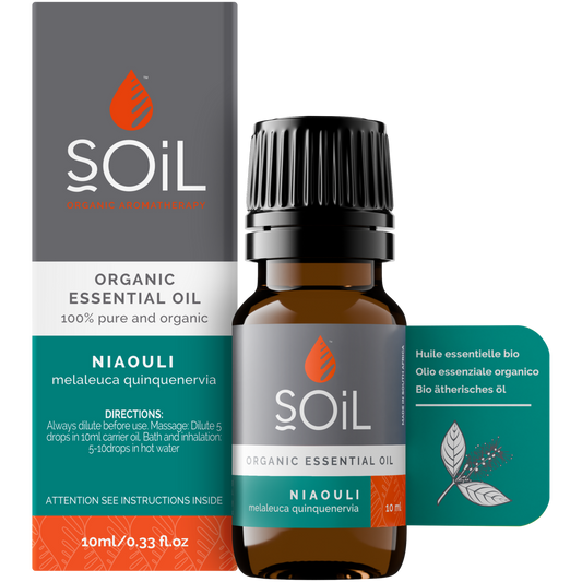 Organic Niaouli Essential Oil (Melaleuca QuinQuenervia) 30ml