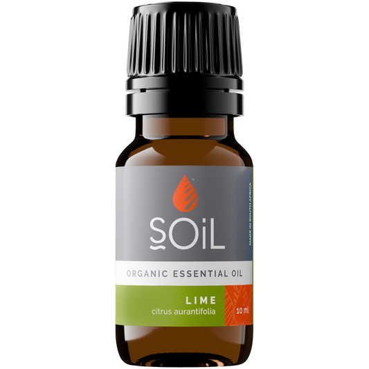 Organic Lime Essential Oil (Citrus Aurantifolia) 10ml