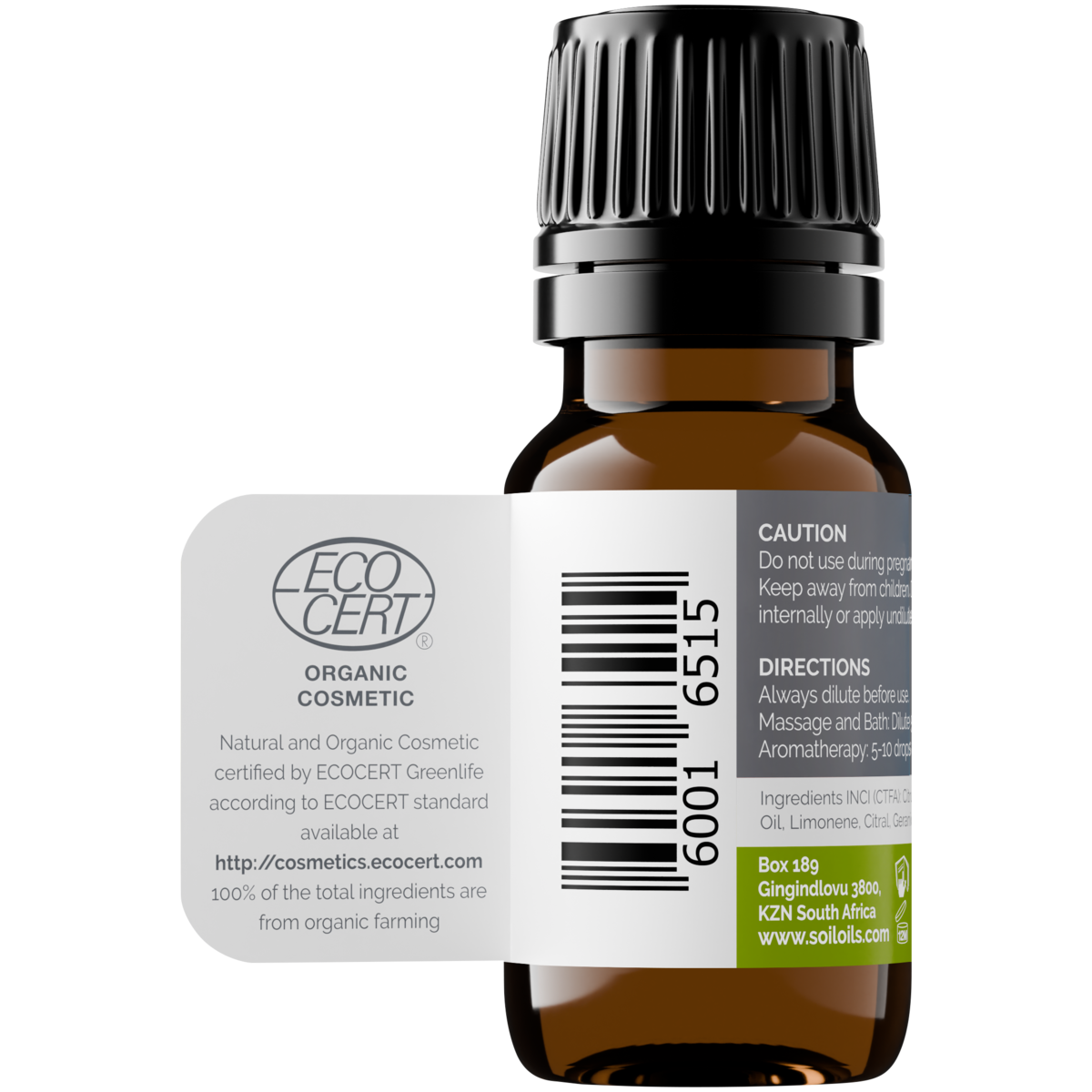 Organic Lime Essential Oil (Citrus Aurantifolia) 20ml