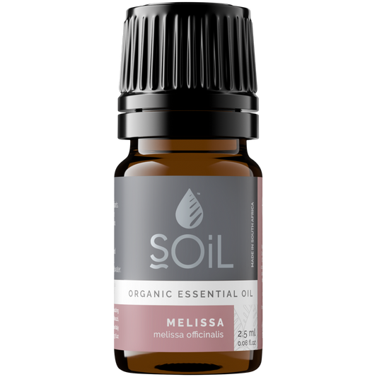 Organic Melissa Essential Oil (Melissa Officinalis) 2.5ml