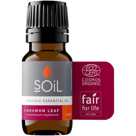 Organic Cinnamon Leaf Essential Oil (Cinnamoumm Zeylanicum) 10ml