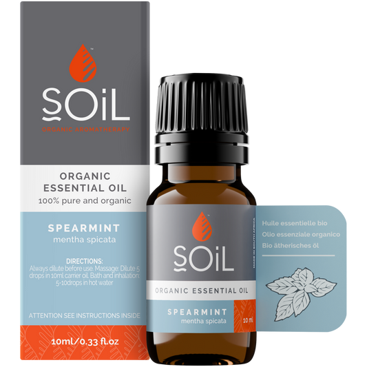 Organic Spearmint Essential Oil (Mentha Spicata) 10ml