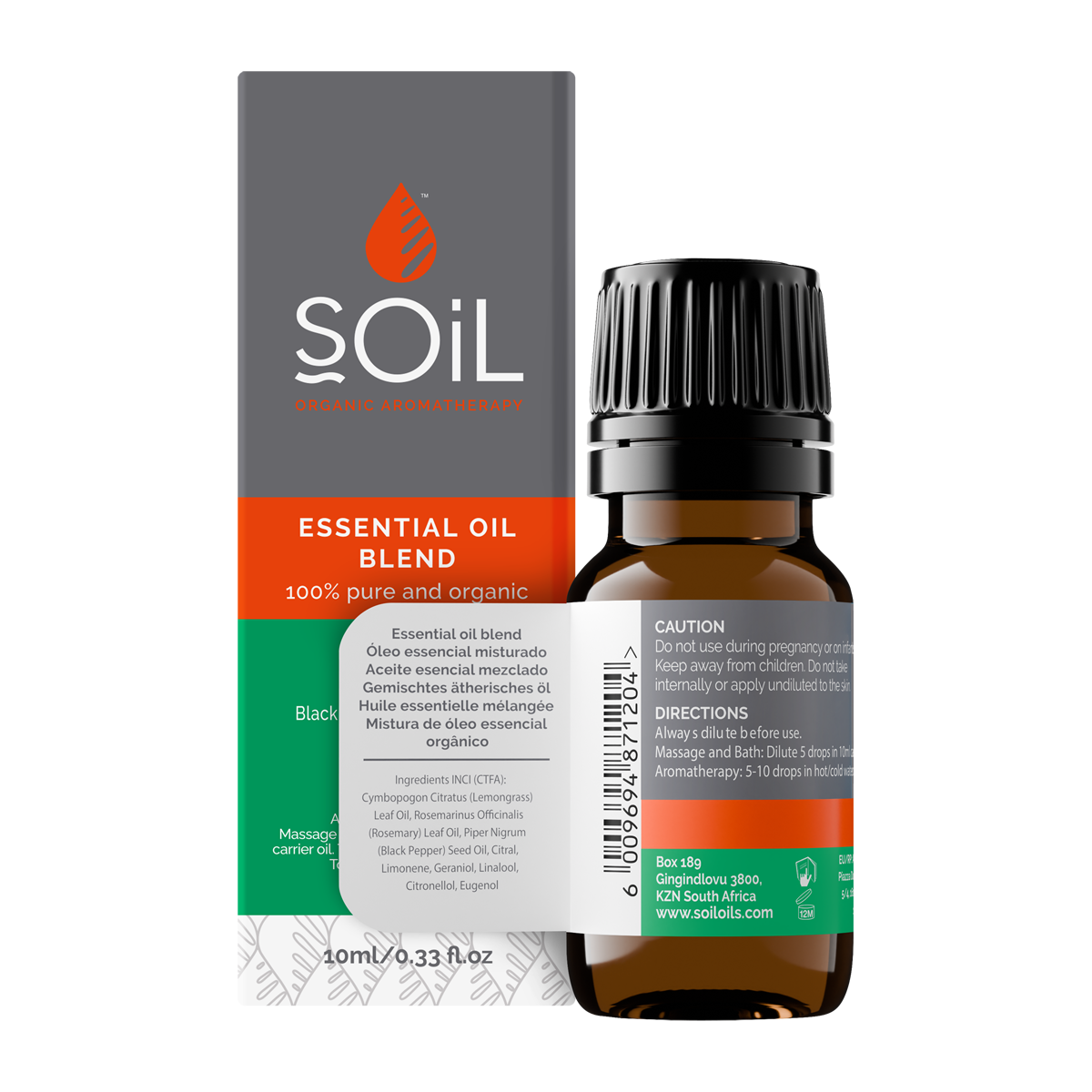 Focus - Organic Essential Oil Blend 10ml