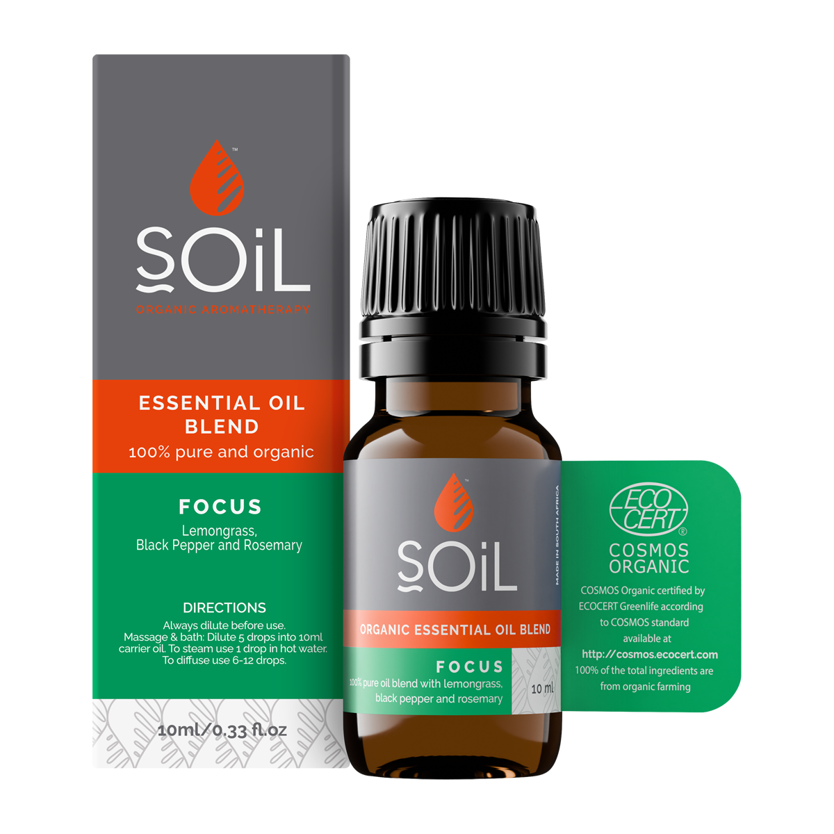 Focus - Organic Essential Oil Blend 10ml
