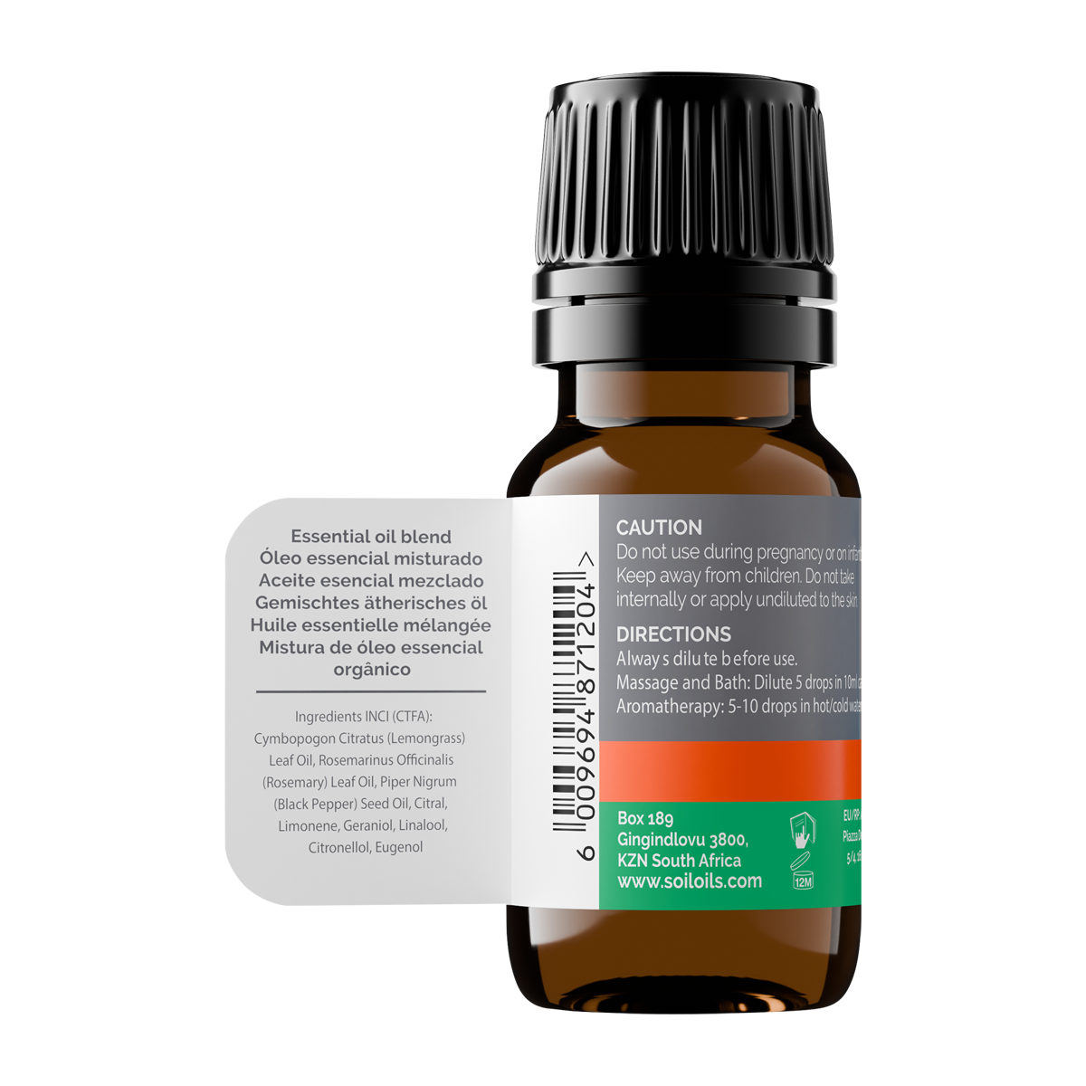 Focus - Organic Essential Oil Blend 10ml