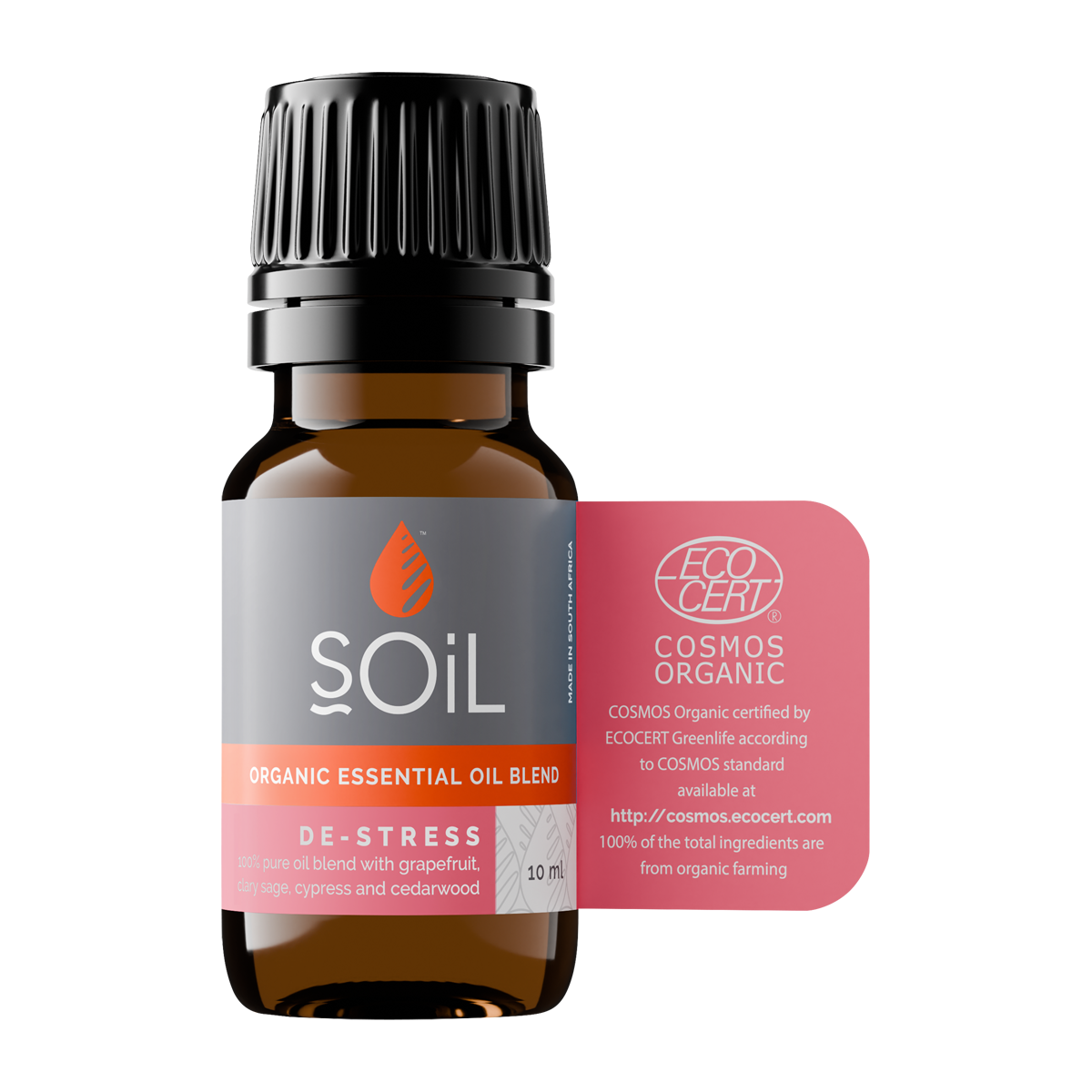 De-Stress - Organic Essential Oil Blend 10ml