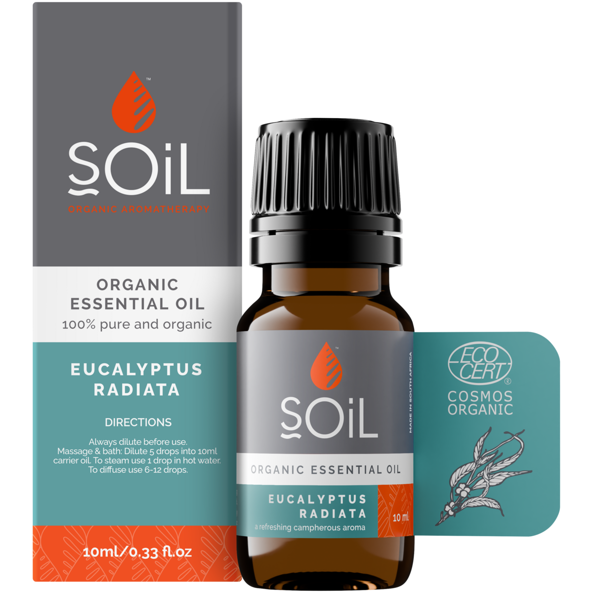 Organic Eucalyptus Radiata Essential Oil (Eucalyptus Radiata) 10ml
