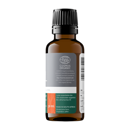 Organic Rosemary Essential Oil (Rosemarinus Officinalis) 30ml