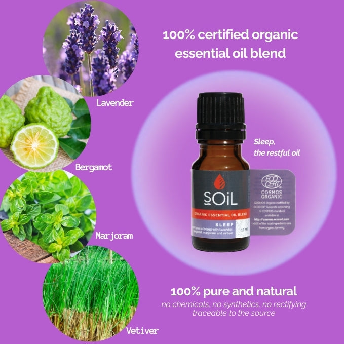 Sleep - Organic Essential Oil Blend 10ml